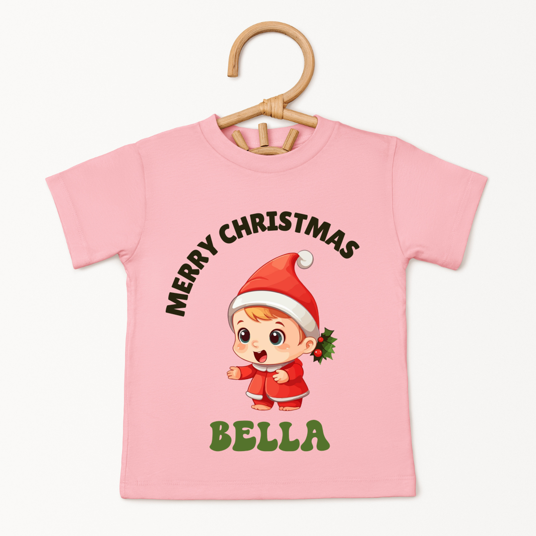 Merry Christmas - Custom Kids Tee