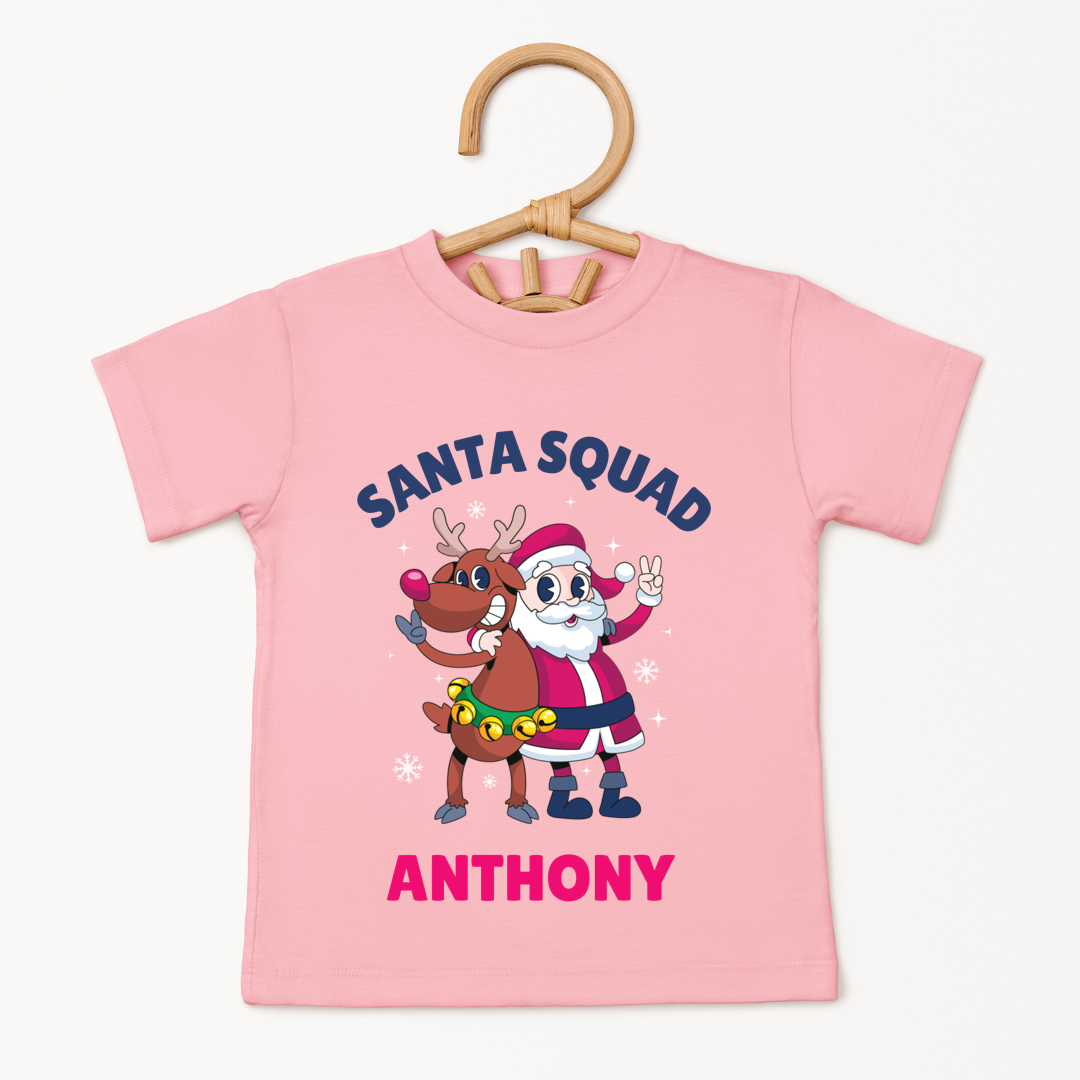 Santa Squad - Custom Kids Tee