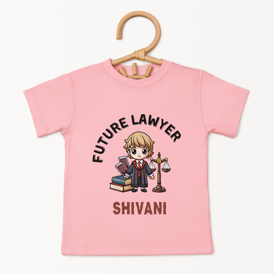 Future Lawyer - Custom Kids Tee