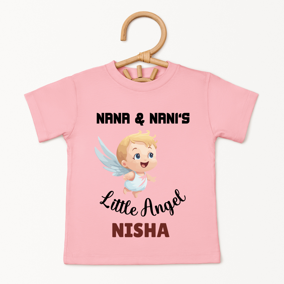 Nana Nani's Little Angel - Custom Kids Tee