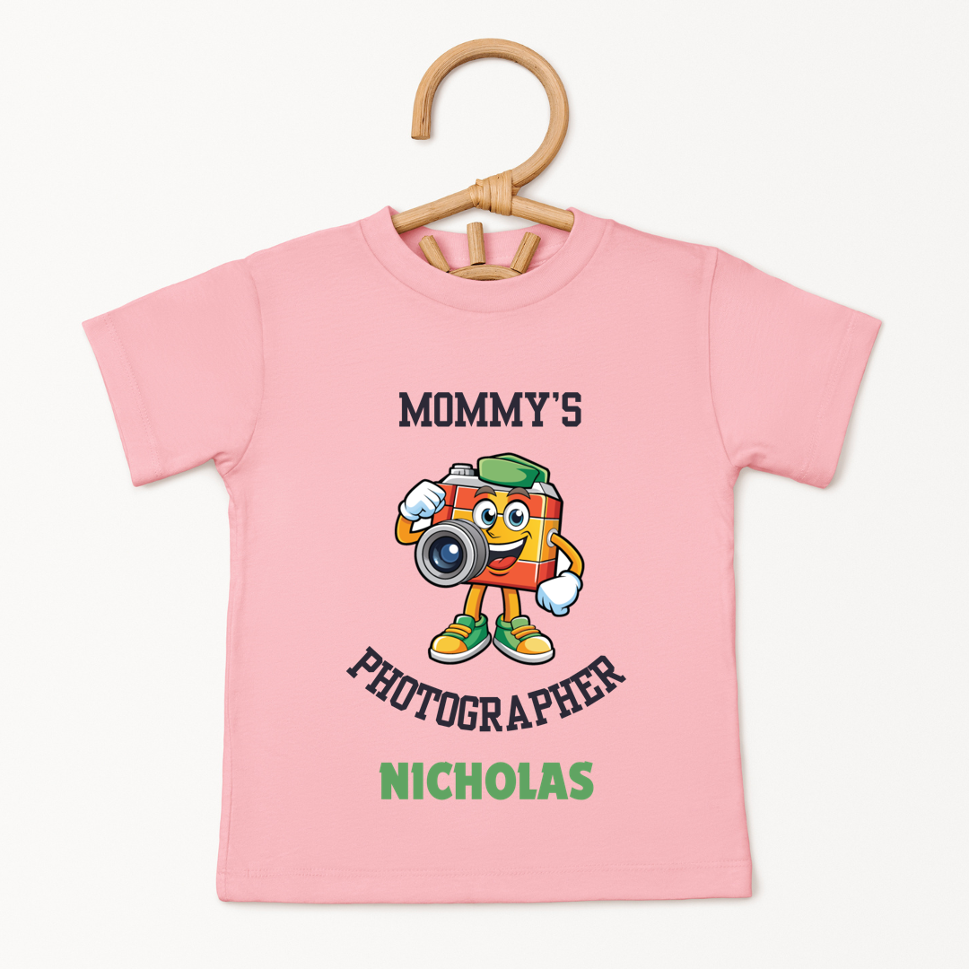 Mommy's Photographer - Custom Kids Tee