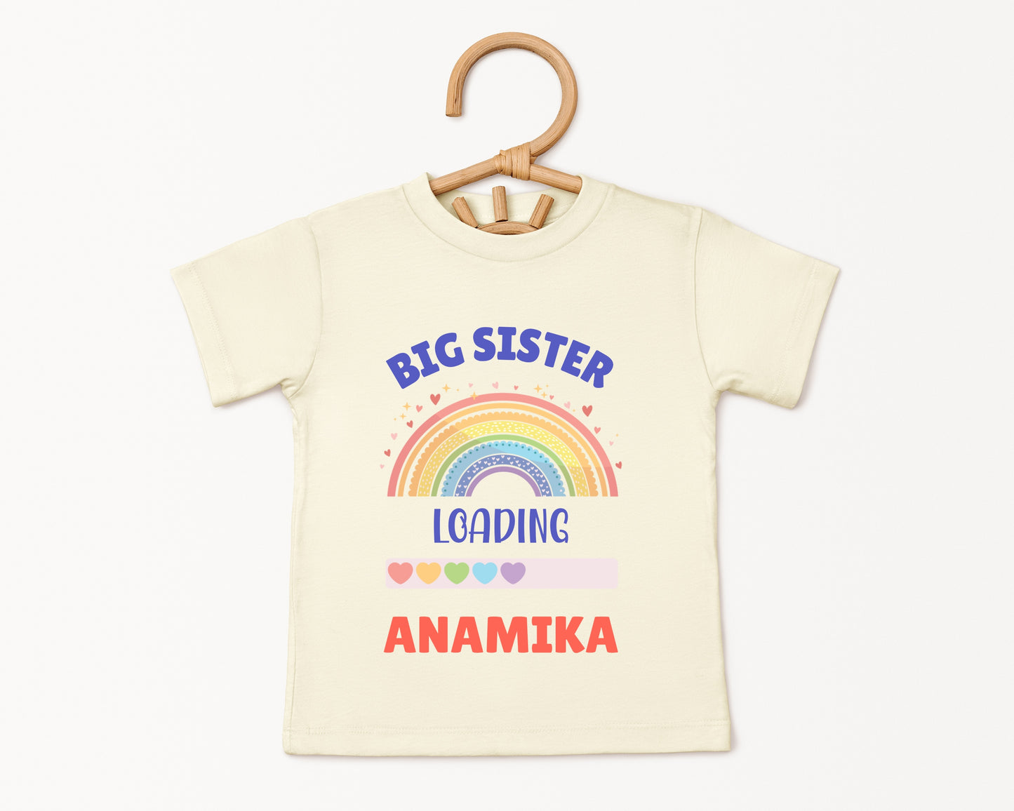 Big Sister Loading - Custom Kids Tee
