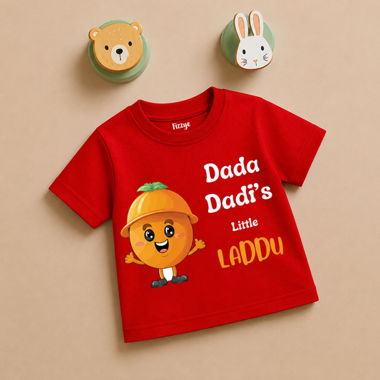 Dada Dadi's Little Laddoo - Kids Tshirt