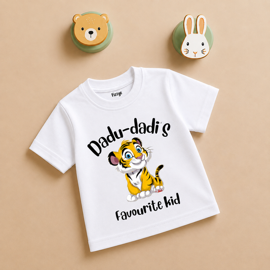 Dadu Dadi's Favourite Kid - Kids Tshirt