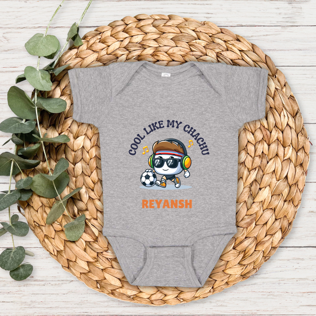 Cool Like My Chachu - Custom Baby Rompers
