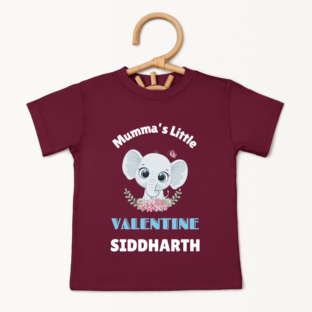 Mumma's Little Valentine - Customisable Kids Tshirt