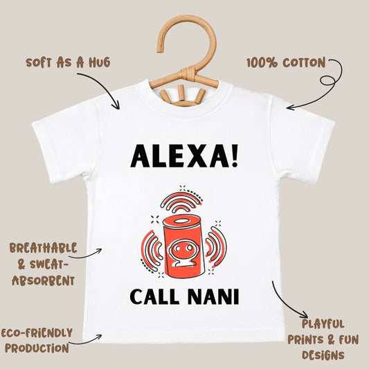 Alexa Call Nani - Kids Tee