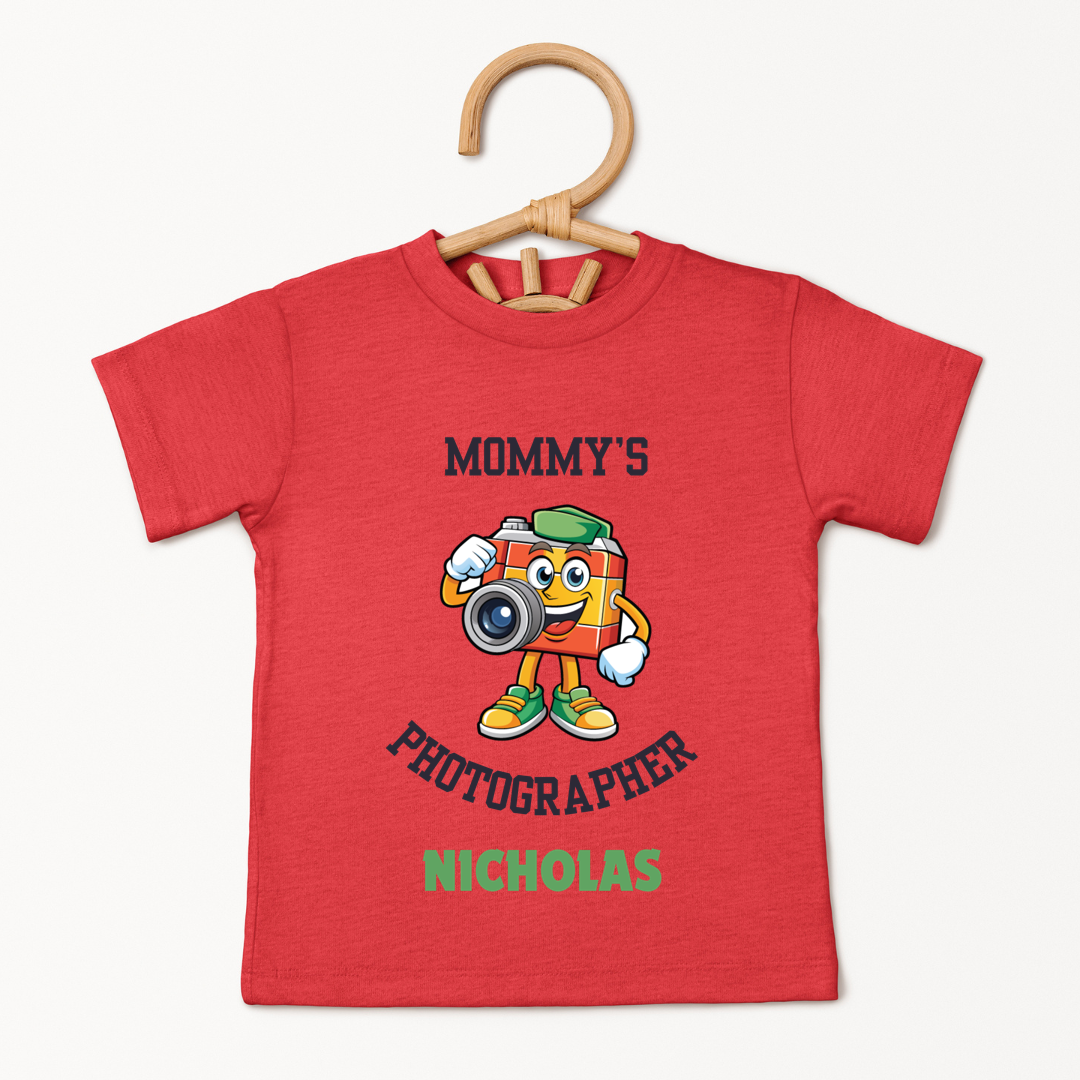 Mommy's Photographer - Custom Kids Tee