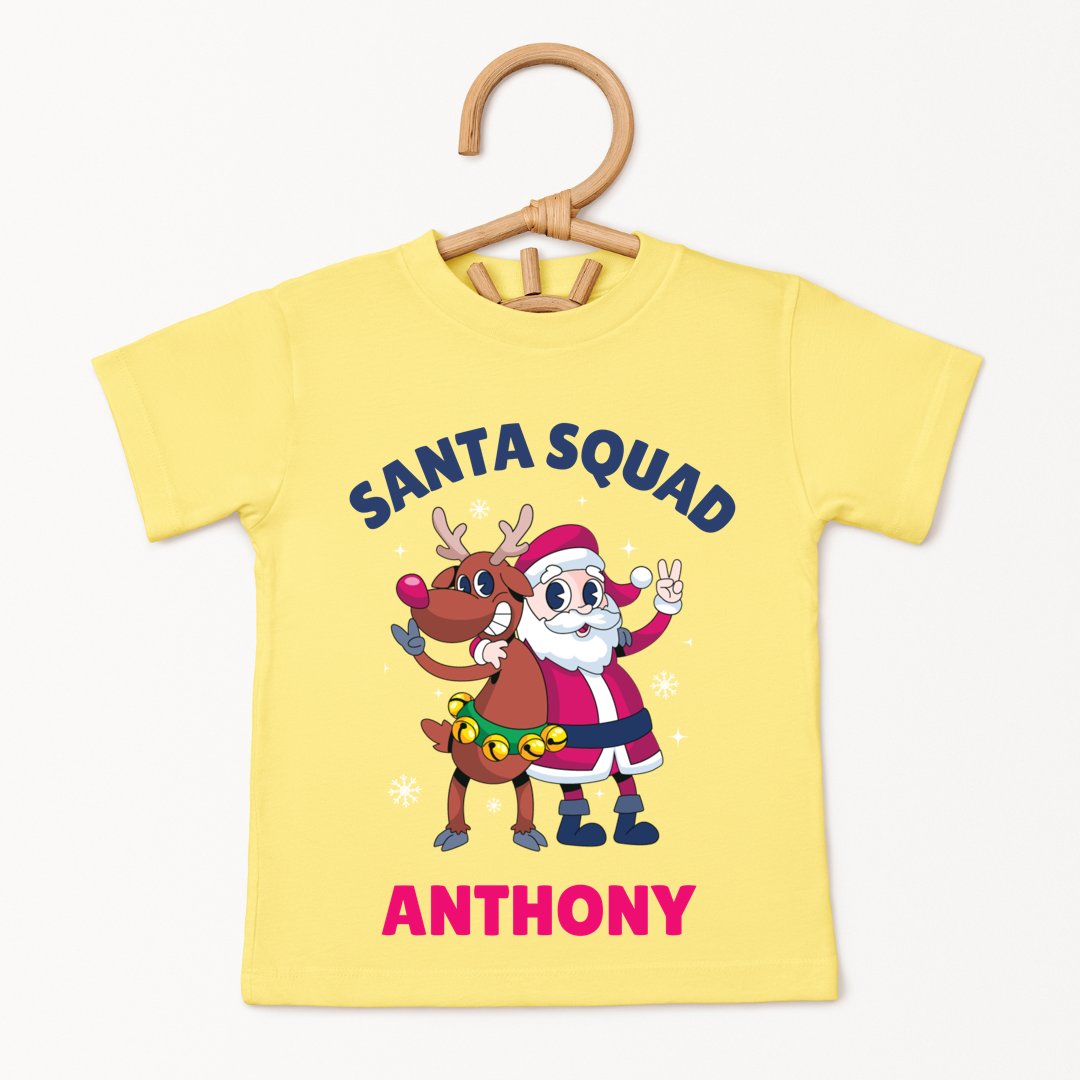 Santa Squad - Custom Kids Tee