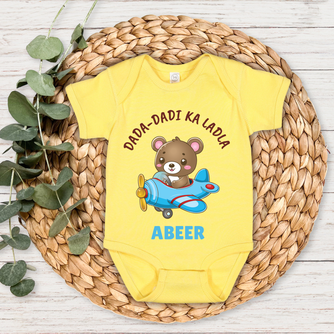 Dada Dadi Ka Ladla - Personalised Kids Onesie