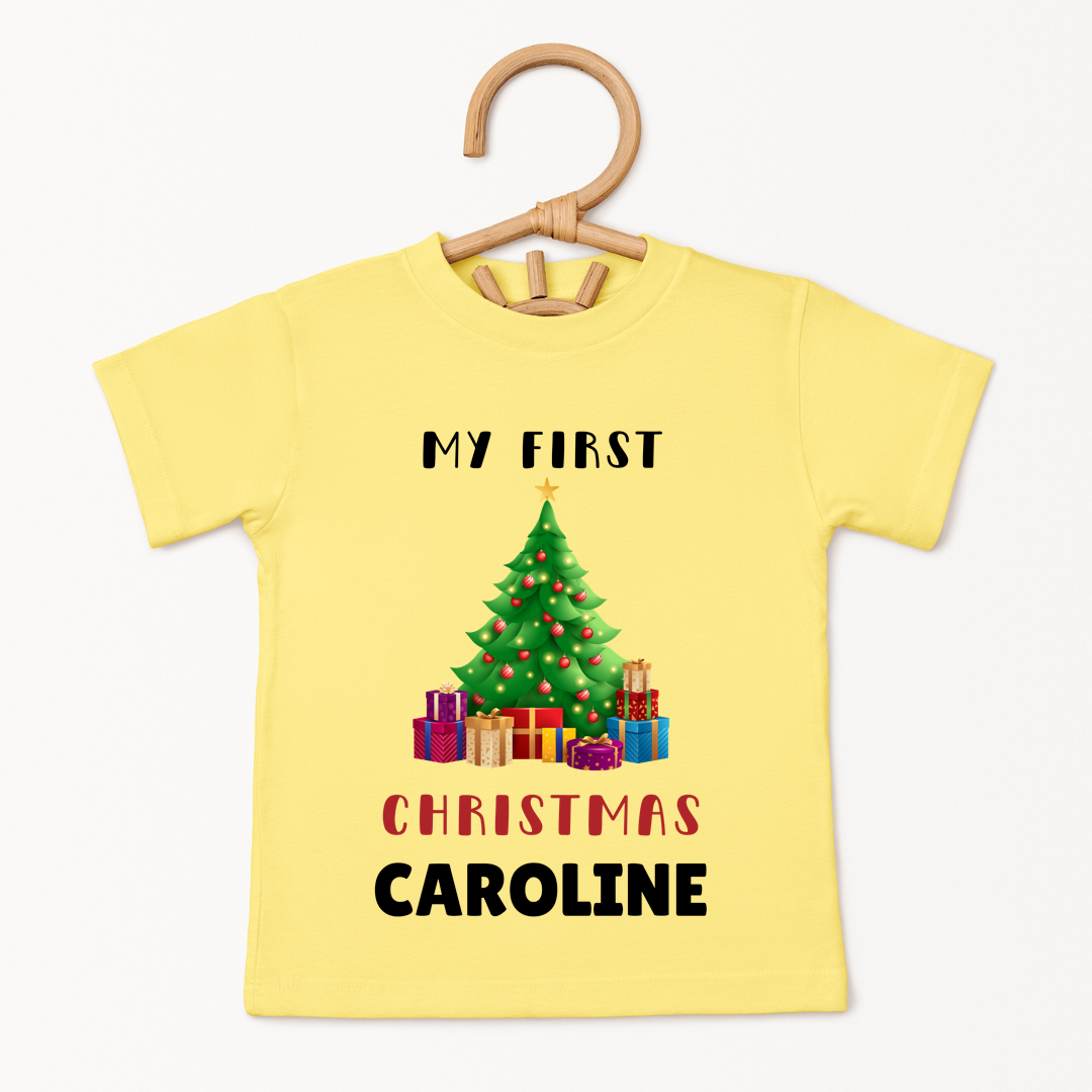 My 1st Christmas - Custom Kids Tee