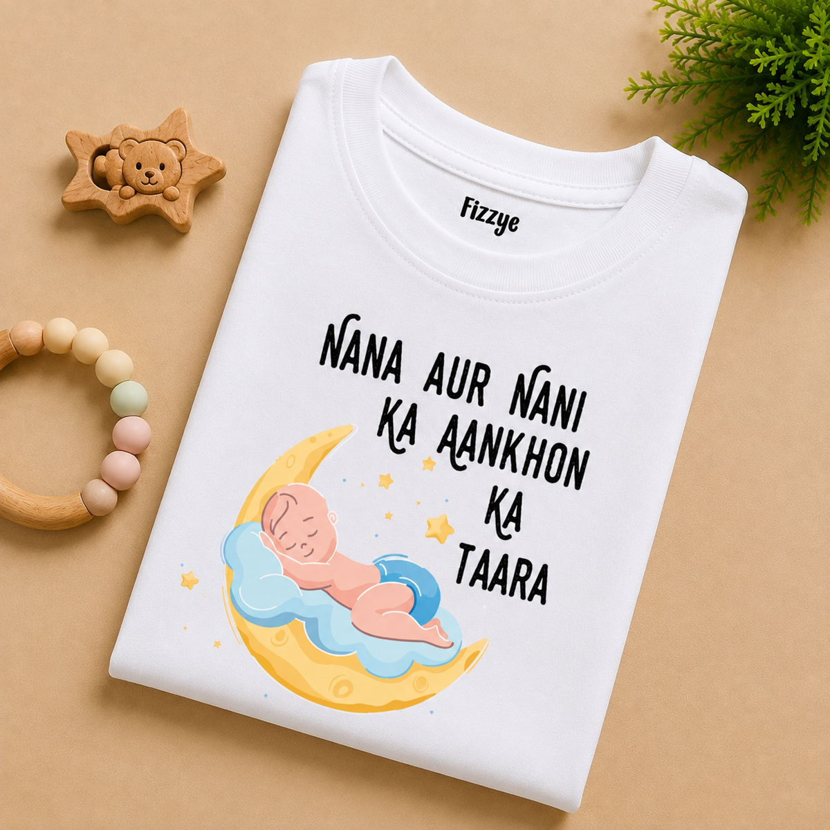 Nana Aur Nani Ka Ankhon Ka Taara -  Kids Tee