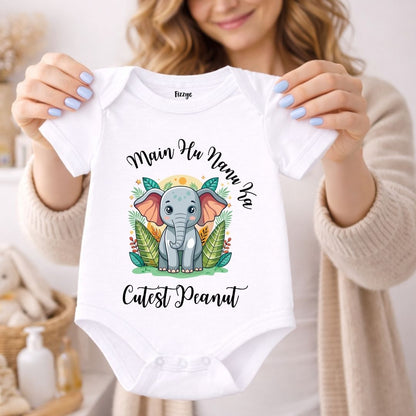 Main Hoon Nanu Ka Cutest Peanunt - Kids | Newborn Romper