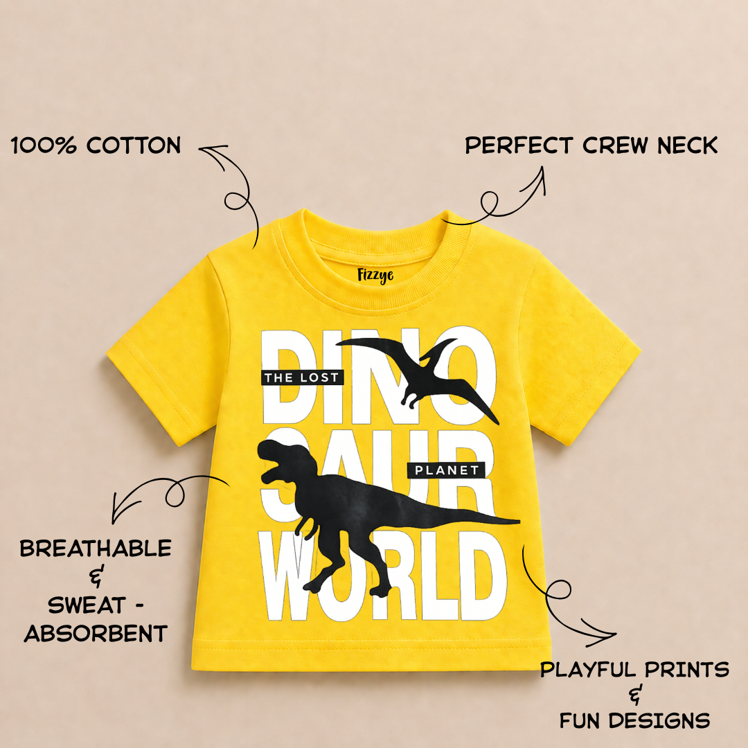 Dinosaur World - Kids Tshirt