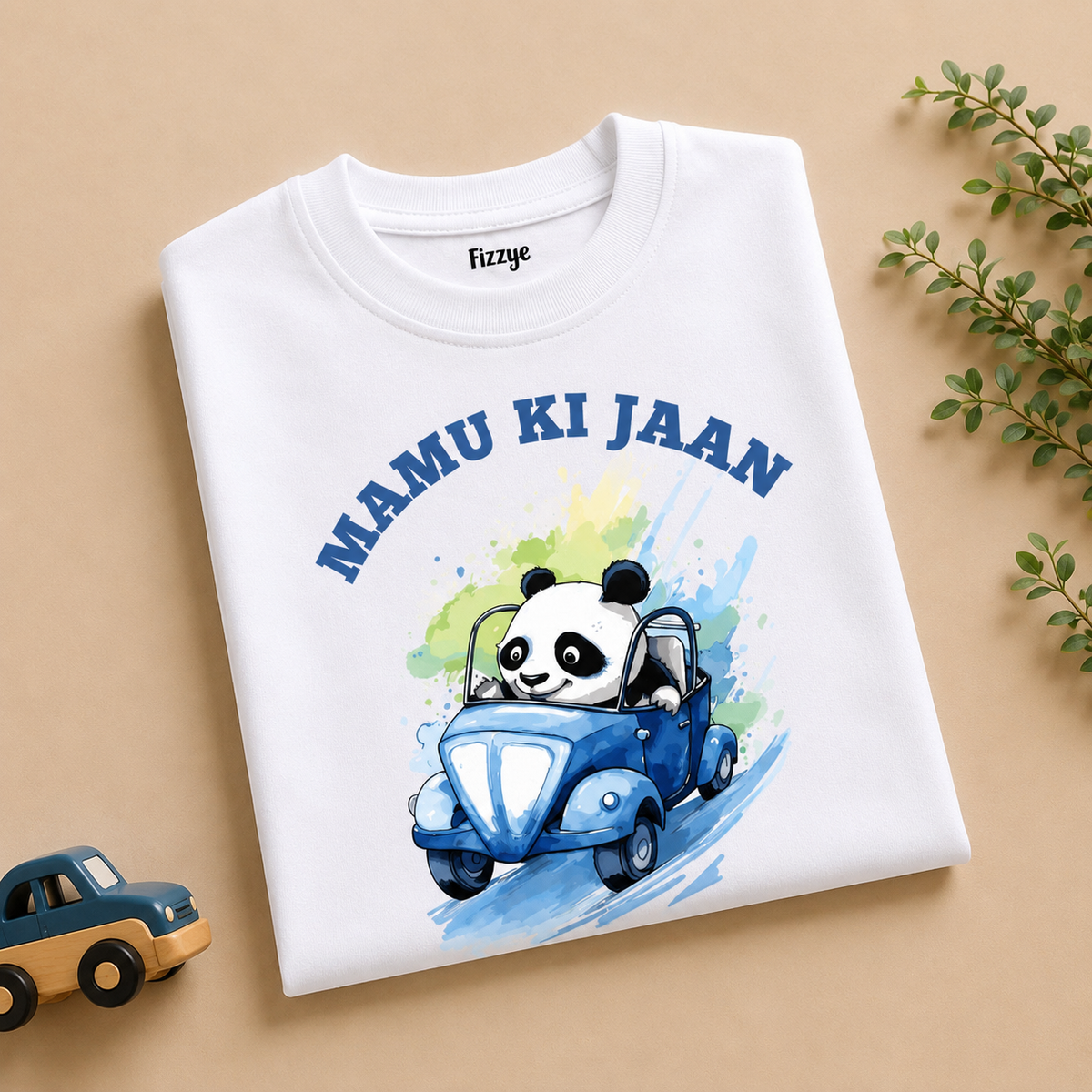 Mamu Ki Jaan - Panda Kids Tshirt