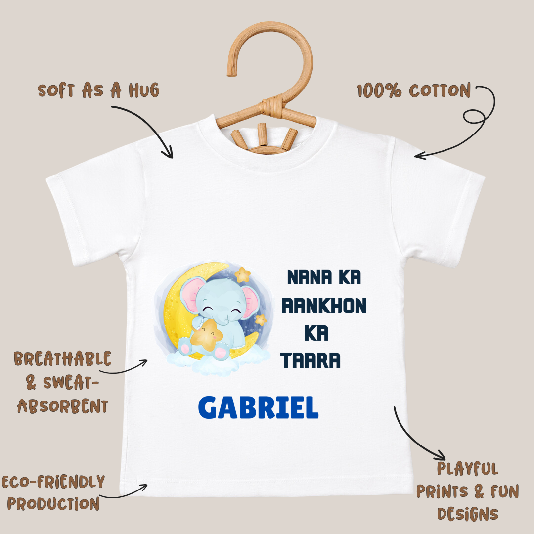 Nana Ka Ankhon Ka Tara - Custom Kids Tee