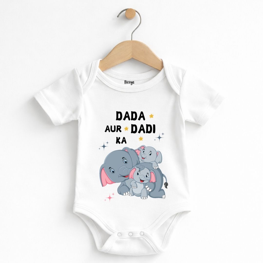 Dada Aur Dadi Ka Favourite - Kids| Newborn Romper