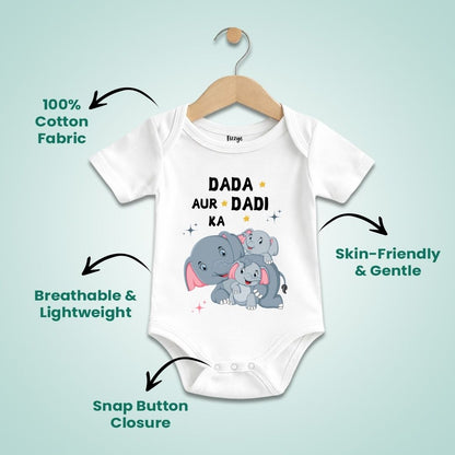 Dada Aur Dadi Ka Favourite - Kids| Newborn Romper