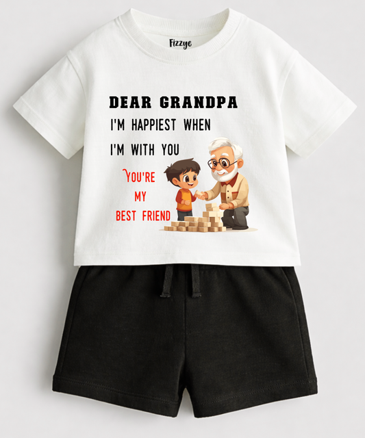 Happiest With Grandpa | Co-ord Set