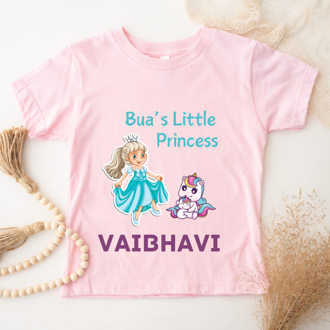 Bua's Little Princess - Custom Kids Tee