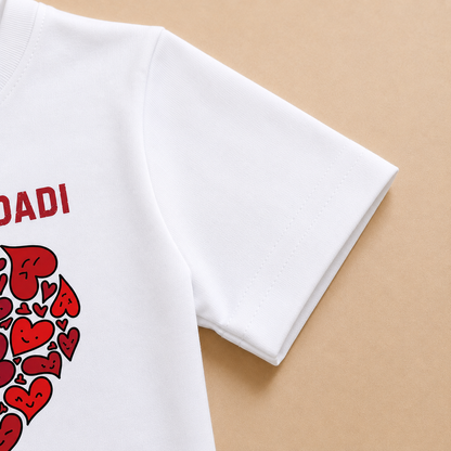 Dada - Dadi I Love You The Most -Kids Tshirt