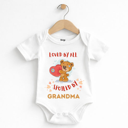 Loved By All Spoiled By Grandma - Kids | Newborn Romper