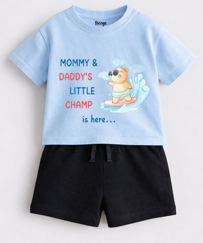 Mommy & Daddy's Little Champ | Co-ord Set