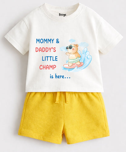 Mommy & Daddy's Little Champ | Co-ord Set