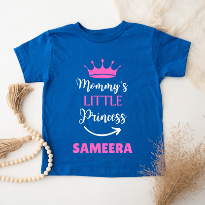 Mommy's Little Princess - Customisable Kids Tshirt