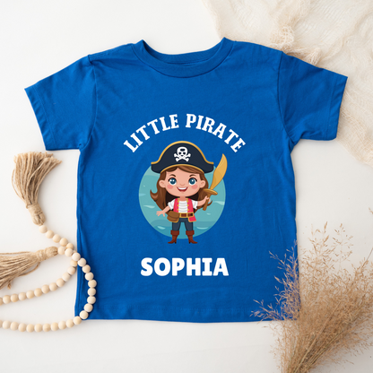 Little Child Pirate - Custom Kids Tee