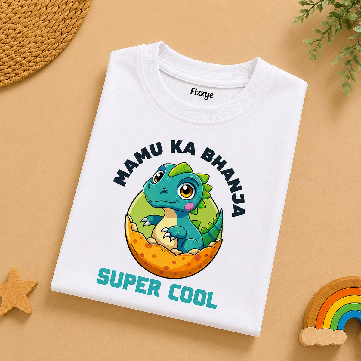 Mamu Ka Bhanja Super Cool - Kids Tshirt