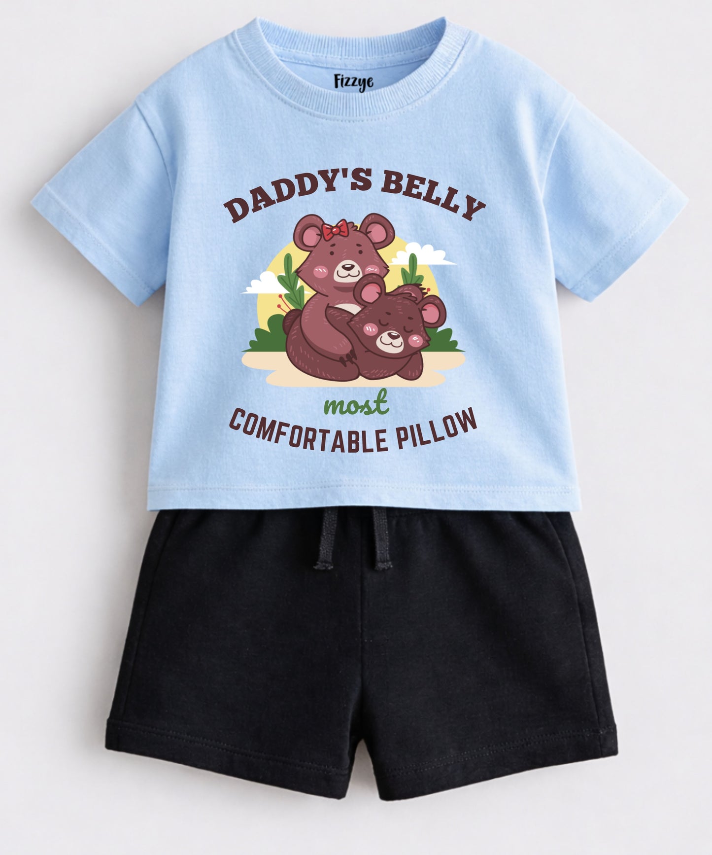 Daddy's Belly Most Comfortable Pillow | Co-ord Set