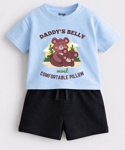 Daddy's Belly Most Comfortable Pillow | Co-ord Set