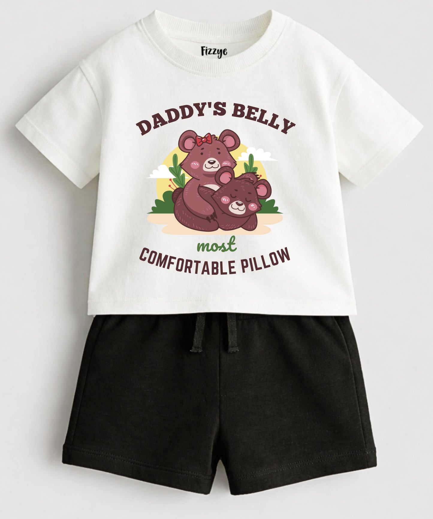 Daddy's Belly Most Comfortable Pillow | Co-ord Set