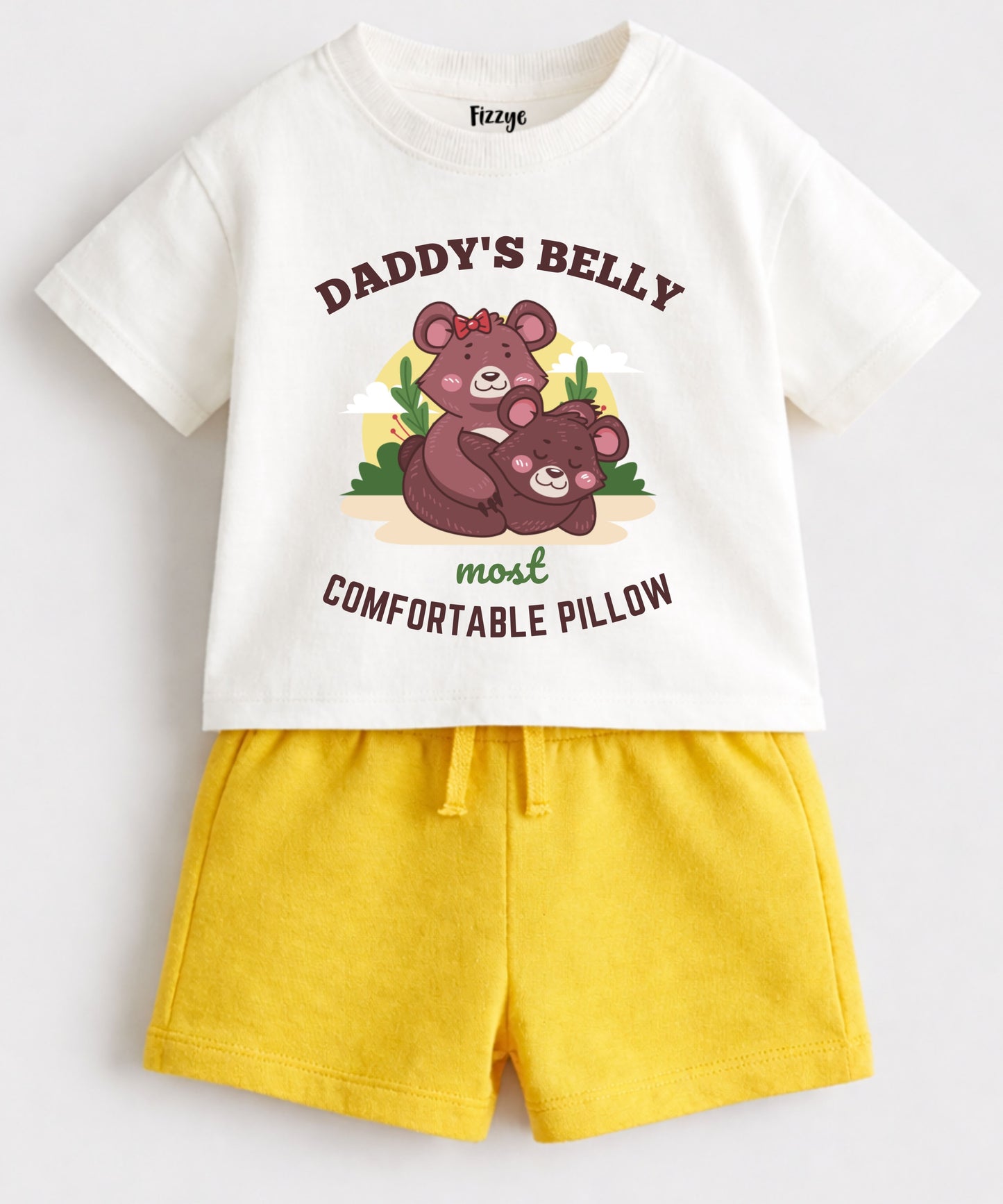 Daddy's Belly Most Comfortable Pillow | Co-ord Set
