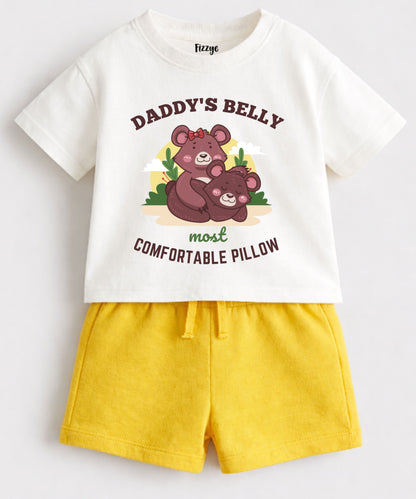 Daddy's Belly Most Comfortable Pillow | Co-ord Set