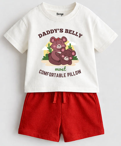 Daddy's Belly Most Comfortable Pillow | Co-ord Set