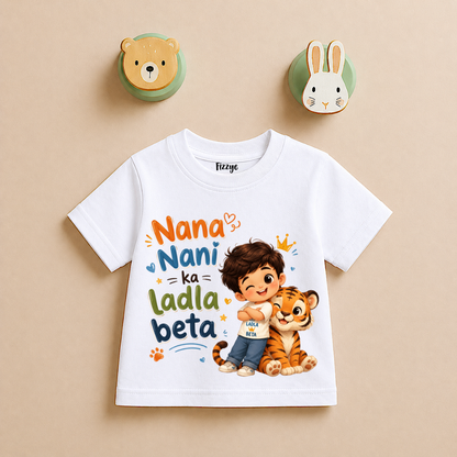Nana Nani Ka Ladla Beta - Kids Tee