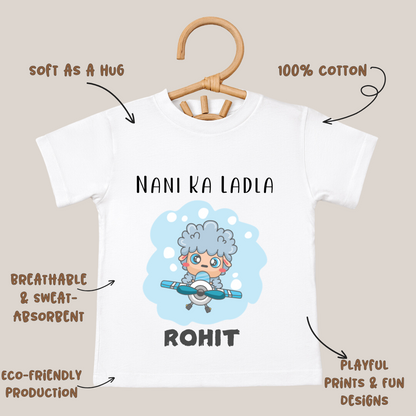 Nani Ka Ladla - Custom Kids Tee