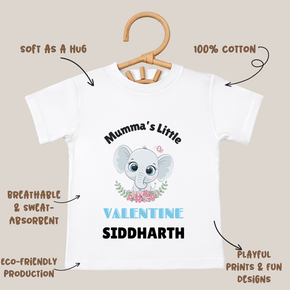 Mumma's Little Valentine - Customisable Kids Tshirt