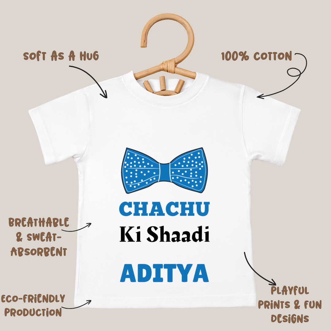 Chachu Ki Shaadi - Custom Kids Tshirt