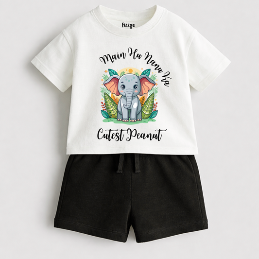 Main Hoon Nanu Ka Cutest Peanut | Co-ord Set