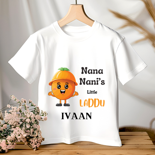Nana Nani's Little Laddoo - Custom Kids Tee