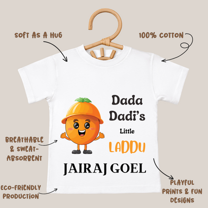 Dada Dadi's Little Laddoo - Kids Tshirt
