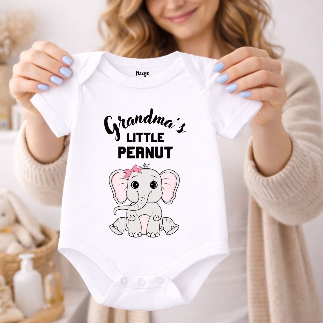 Grandma's Little Peanut -Kids | Newborn Romper