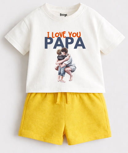 I Love You Papa | Co-ord Set