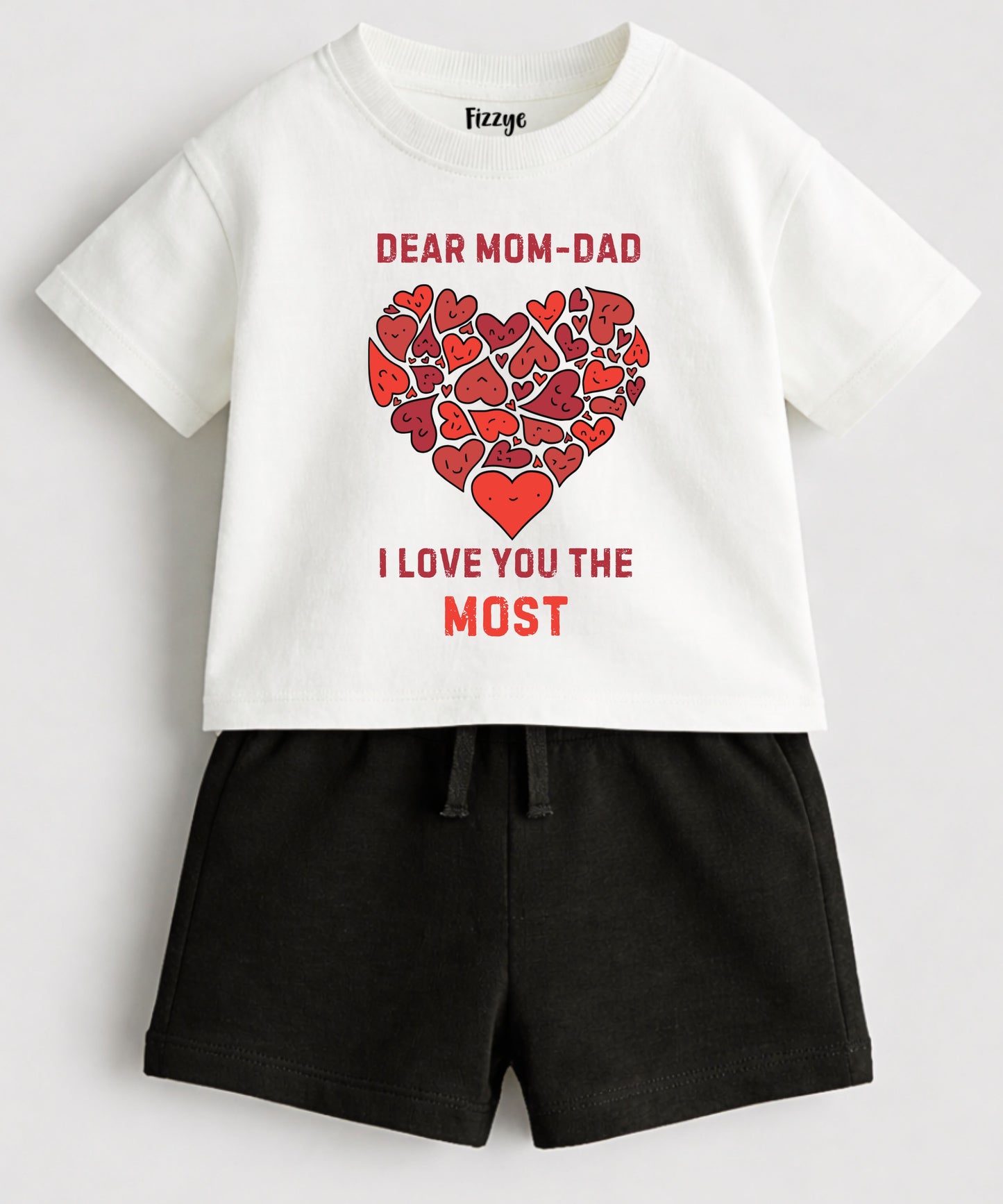Mom - Dad I Love You The Most  | Co-ord Set