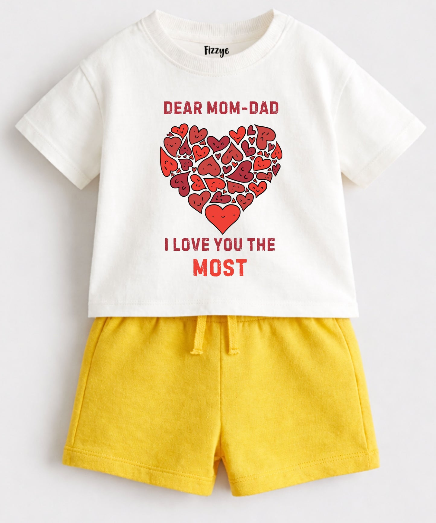 Mom - Dad I Love You The Most  | Co-ord Set