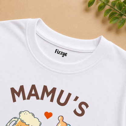 Mamu's Drinking Buddy - Kids Tshirt