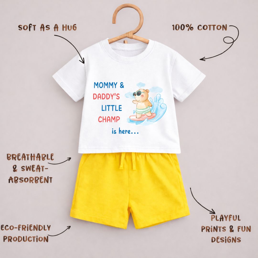 Mommy & Daddy's Little Champ | Co-ord Set